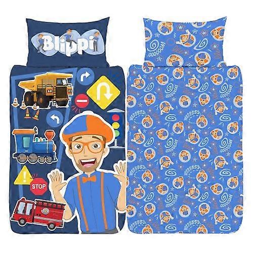 Blippi Tractor Reversible Duvet Set