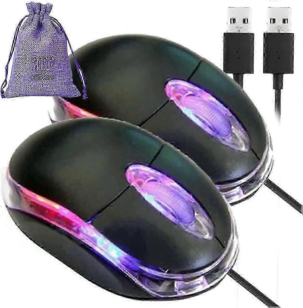 Wired Office Mouse | Ergonomic Optical Mouse | Silent Click Plug and Play