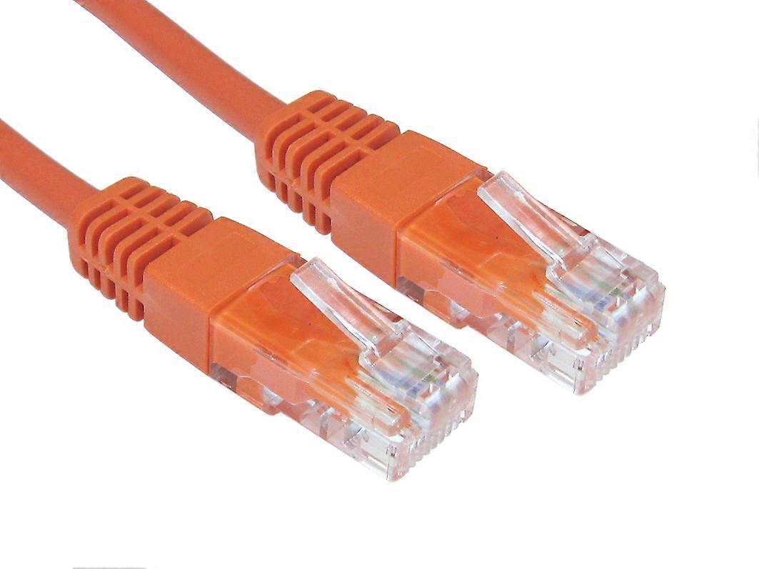 CMS Cables 2m Cat5e Networking Patch Cable - Orange