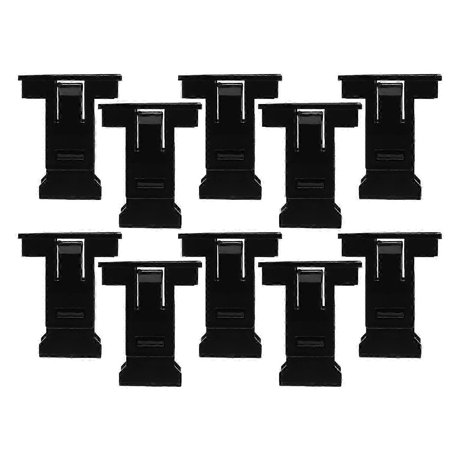 Plastic Circuit Breaker Mounting Bracket for Concealed Support 30Pcs