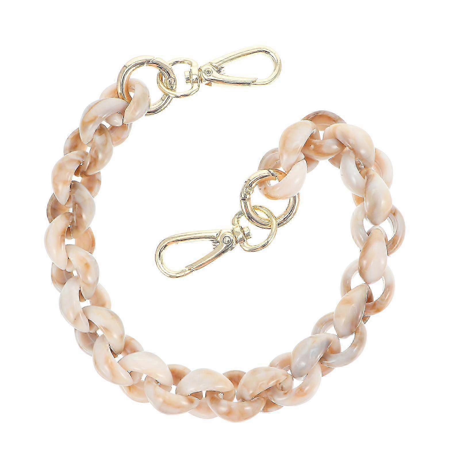 Resin Bag Chain | Marble Pattern | 1Pcs | Versatile Chic Shoulder Strap for Bag Decoration