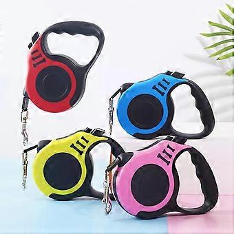 5M Heavy Duty Dog Puppy Extendable Retractable Adjustable Nylon Leash Pet Leads