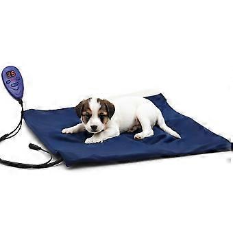 Electric Heating Pet Bed Blanket for Cats & Small Dogs - Adjustable Temp, Waterproof, Safe & Easy to Clean