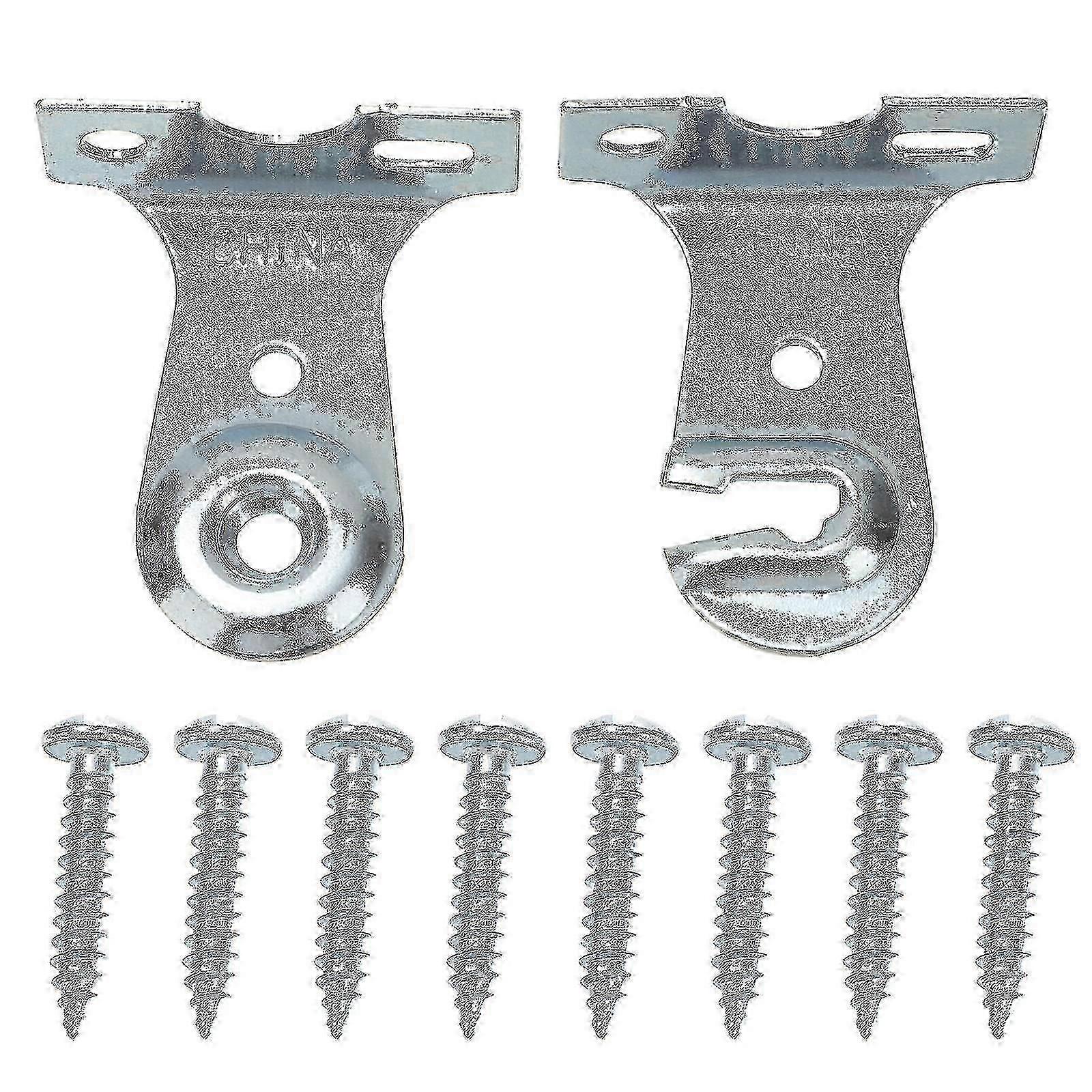 Roller Blind Brackets Household Curtain Accessories with 2 Sets
