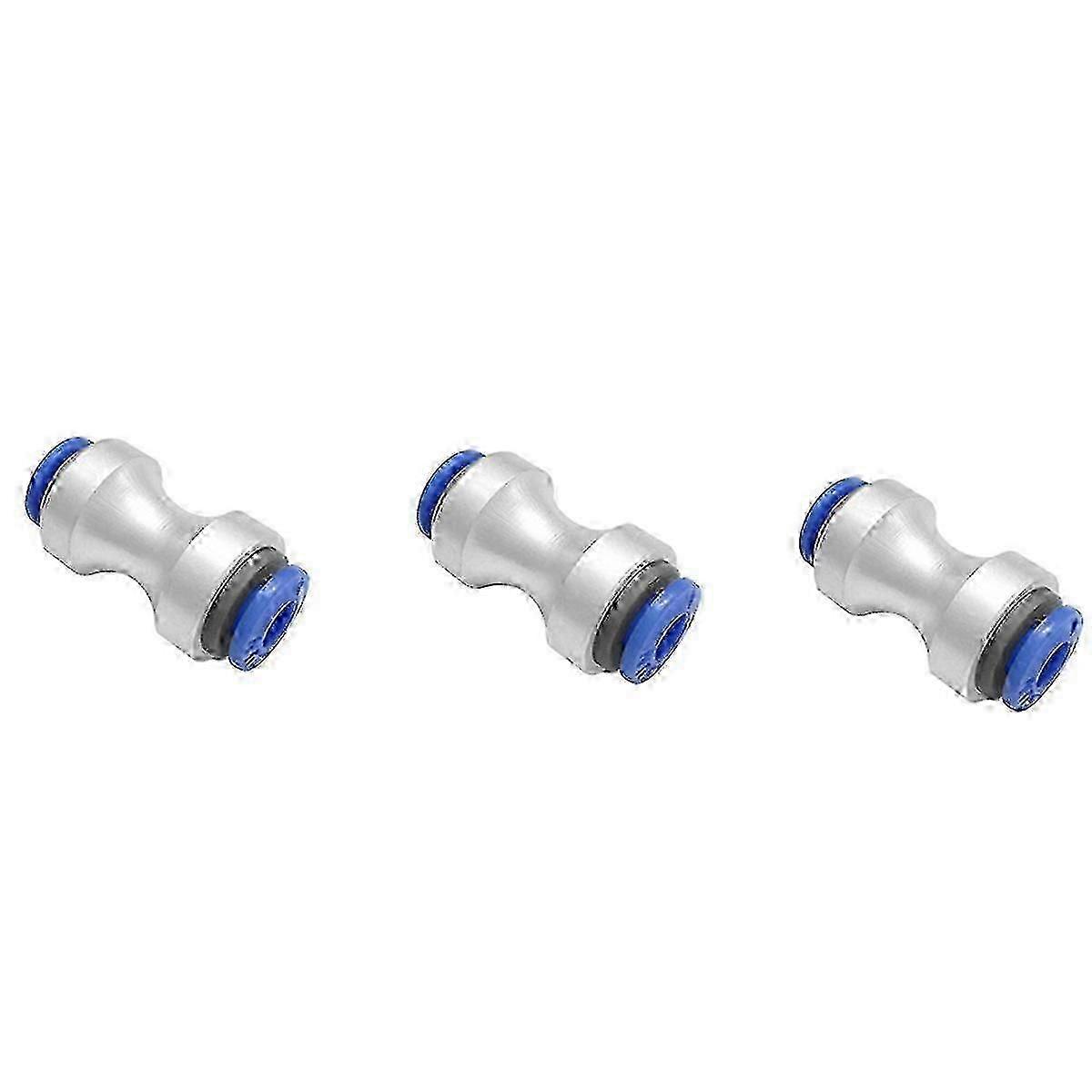 PTFE Feed Tube Fitting Compatible with Bambu Lab, 3-Pack, Alloy Connector for 3D Printer,x