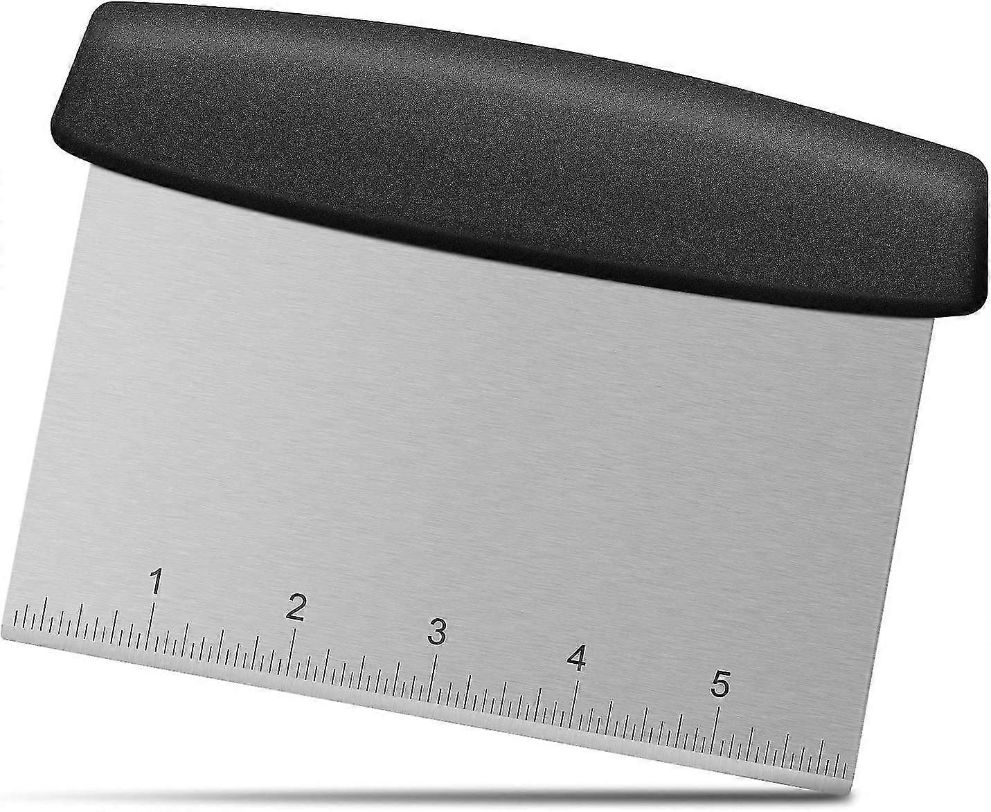 Pastry Scraper, Pastry Scraper With Handle And Measuring Scale, Bench Scraper