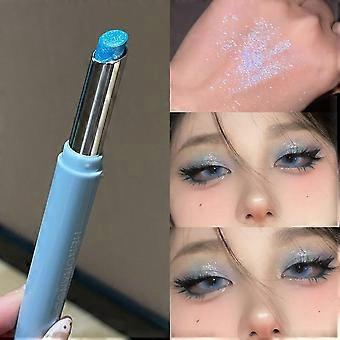 Single-Color Glitter Eyeshadow Pen with Waterproof and Sweatproof Formula for Long-Lasting Shimmer Eye Makeup