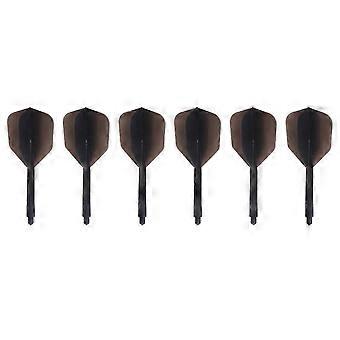 Dart Flights 6PCS Integrated Dart Flights and Shafts 4.5mm 2BA  Screwl