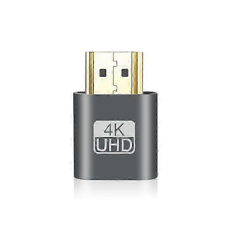 10Pcs HDMI-Compatible Virtual Display Adapter 4K EDID Dummy Plug Headless Ghost Display Emulator Vid