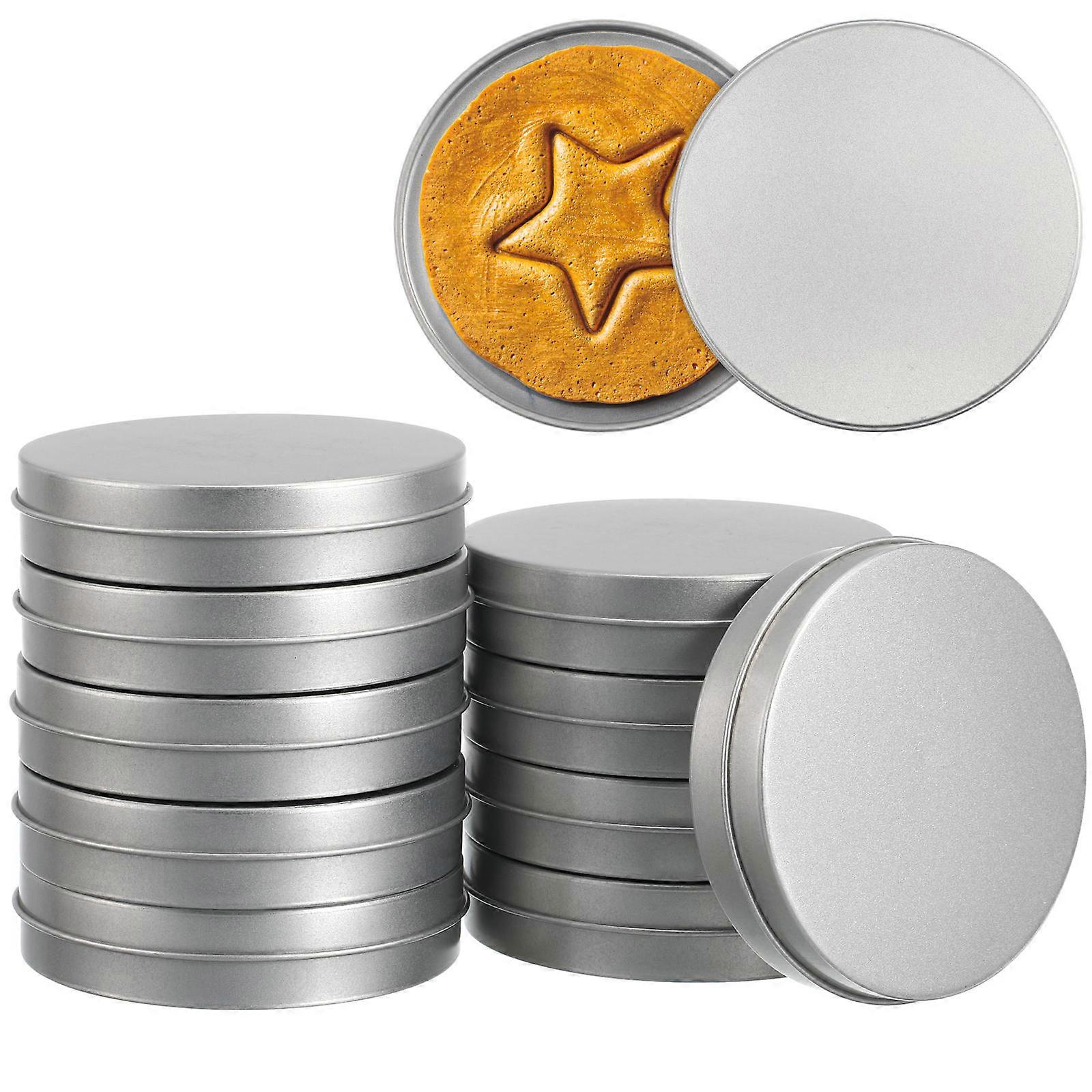 10pcs Iron Candy Storage Boxes Biscuit Containers Candy Holders Snack Cases