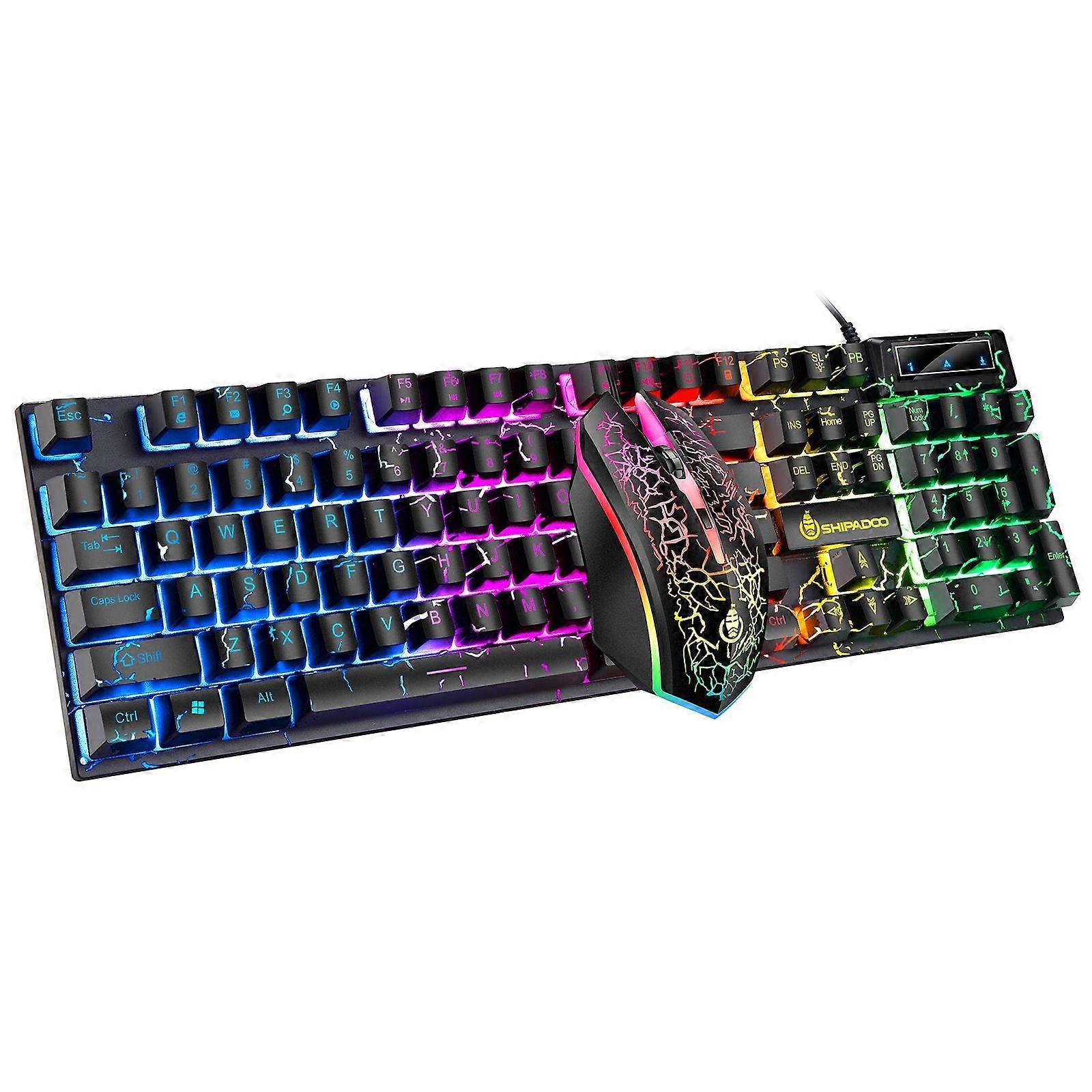 D500 Backlight Keyboard Mouse Set