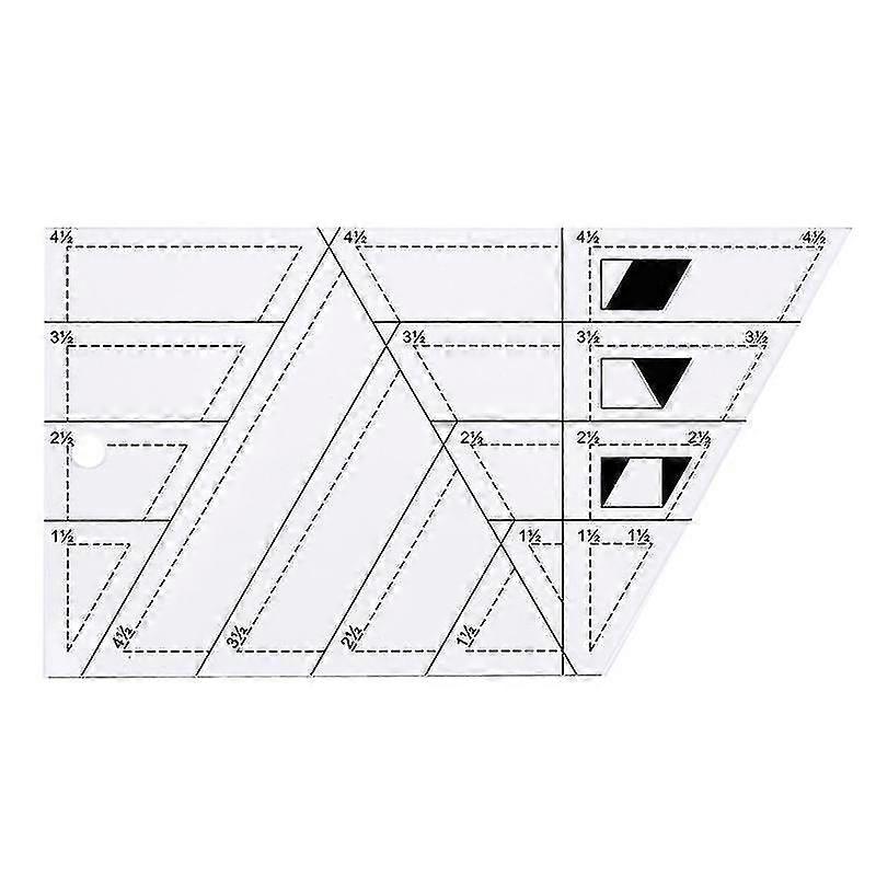 Ladder Ruler Transparent Acrylic Ruler