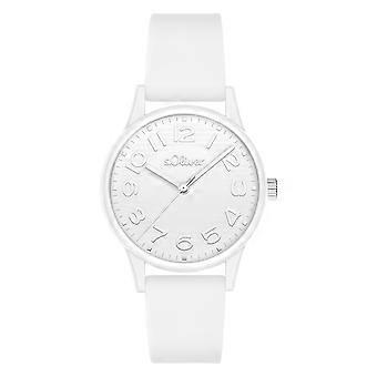 s.Oliver Women's Watch Wristwatch Silicone SO-4558-PQ