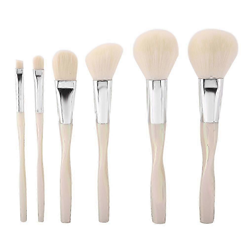 6Pcs Portable Makeup Brush Cosmetic Tool Kit