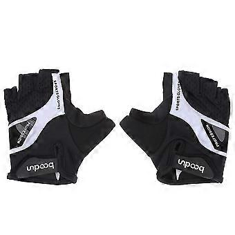 Outdoor Cycling Half Finger Gloves 1 Pair Compatible with BOODUN Unisex L