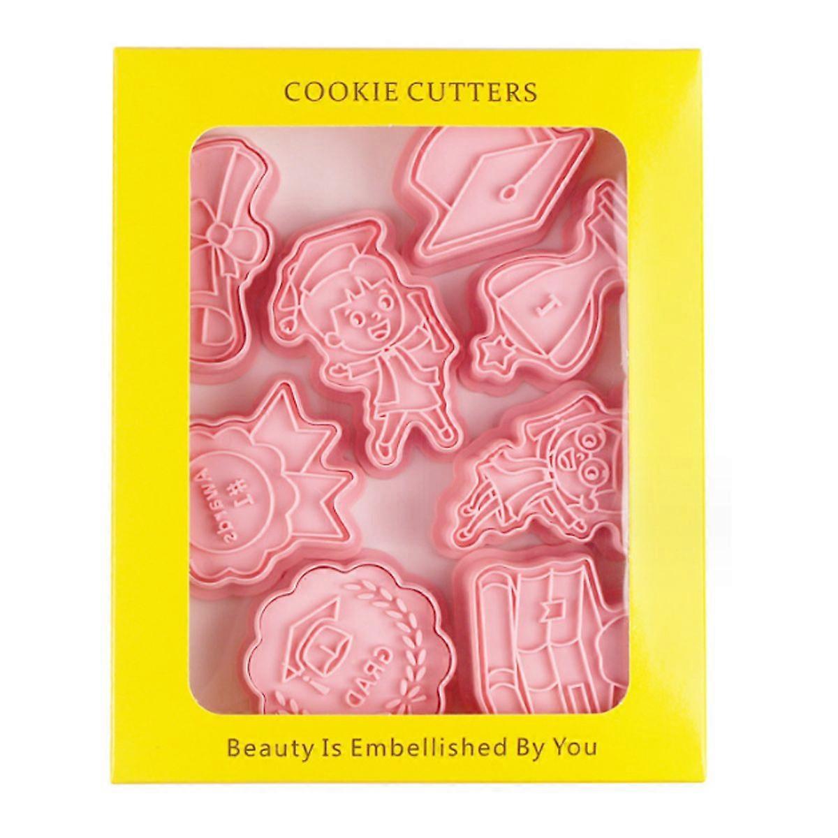 Creative Graduation Cookie Cutters Reusable Durable Baking Tools