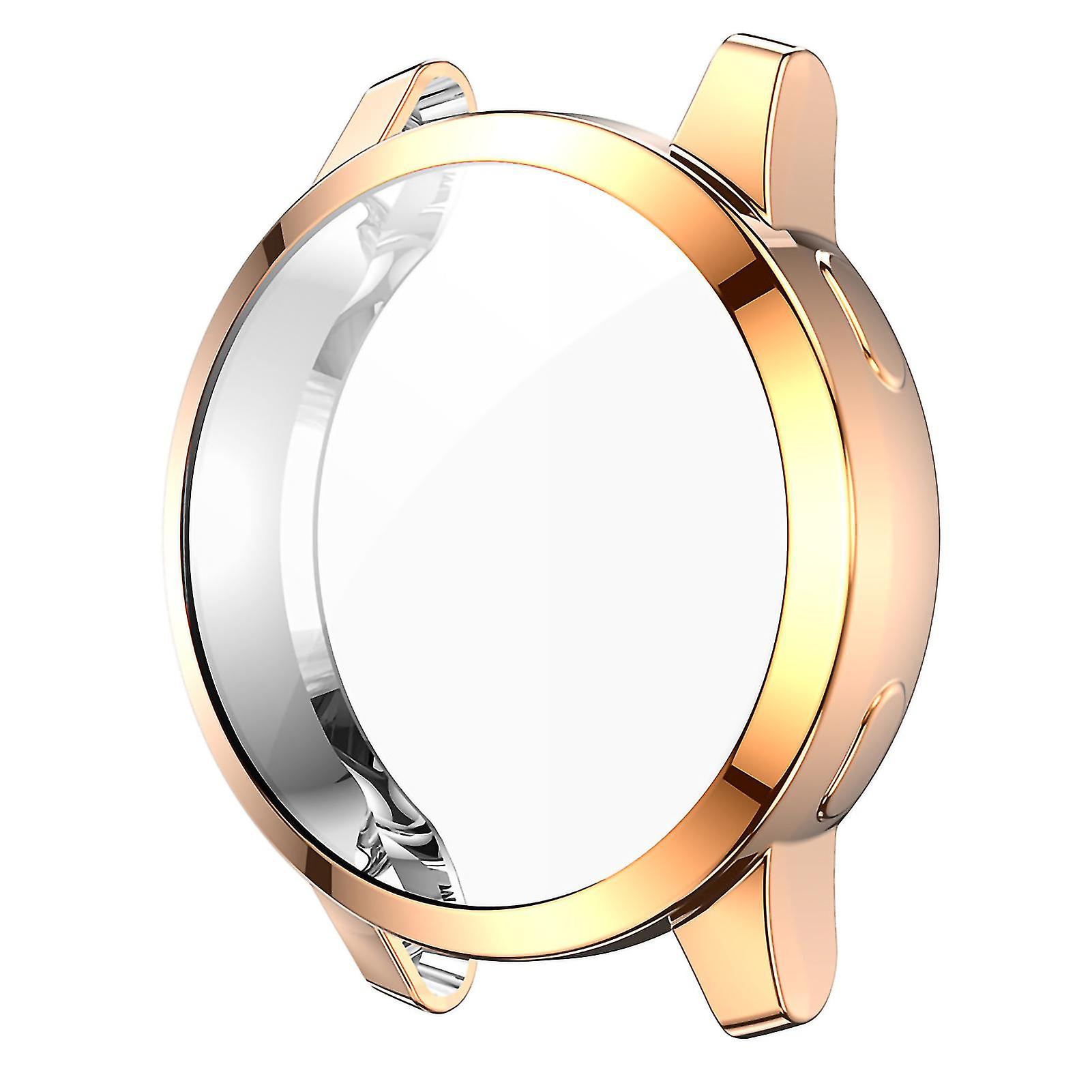 Protective Case Soft Tpu Plating Smart Watch Protection Frame Bumper Shell For Garmin Vivoactive 4/vivoactive 4s/venu 2/venu 2s