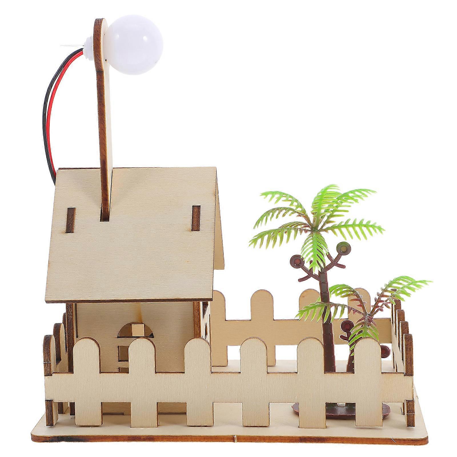 Solar Garden Light Science Kit for Educational Physics Experiment with 1Set