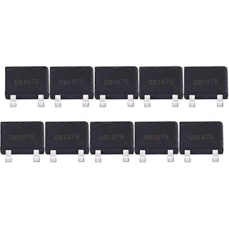 Electronic components, diode bridge with full current voltage, rectifier bridge, 1A 1000V diode bridge, DB107S rectifier bridge