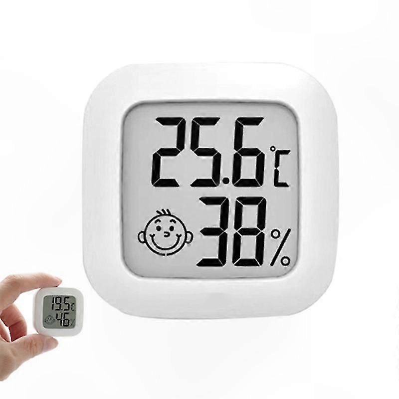 Indoor Digital Thermometer and Hygrometer with Weather Station Functionality