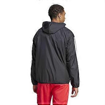 Adidas Mens Essentials 3 Stripes Lightweight Windbreaker