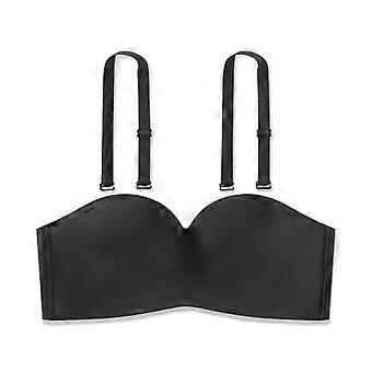Strapless Women Bra Plus Size Minimizer Bra Seamless Tube Top Half Cup Bandeau Bra Anti Slip Invisible Shaping Underwear