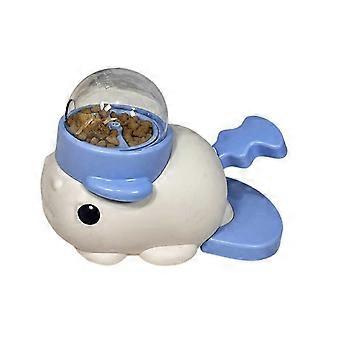 Drücken Sie auf den Auslöser, um den Hund körperlich zu stimulieren (blau).