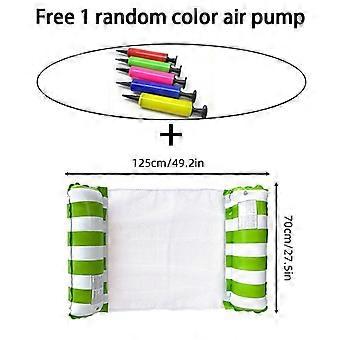 Floating Water Hammock Float Lounger Water Inflatable Floating Bed Chair Pool Party Beach Toy