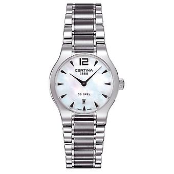 R.certina sra ds spel esf.nacar Watch for Women Analog Quartz with Stainless Steel Bracelet C0122091111700