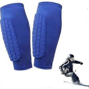 New Ski Shin Pads 1 Pair Breathable Shockproof Guard for Skiing Football Cycling Climbing, Kids_OpLa1