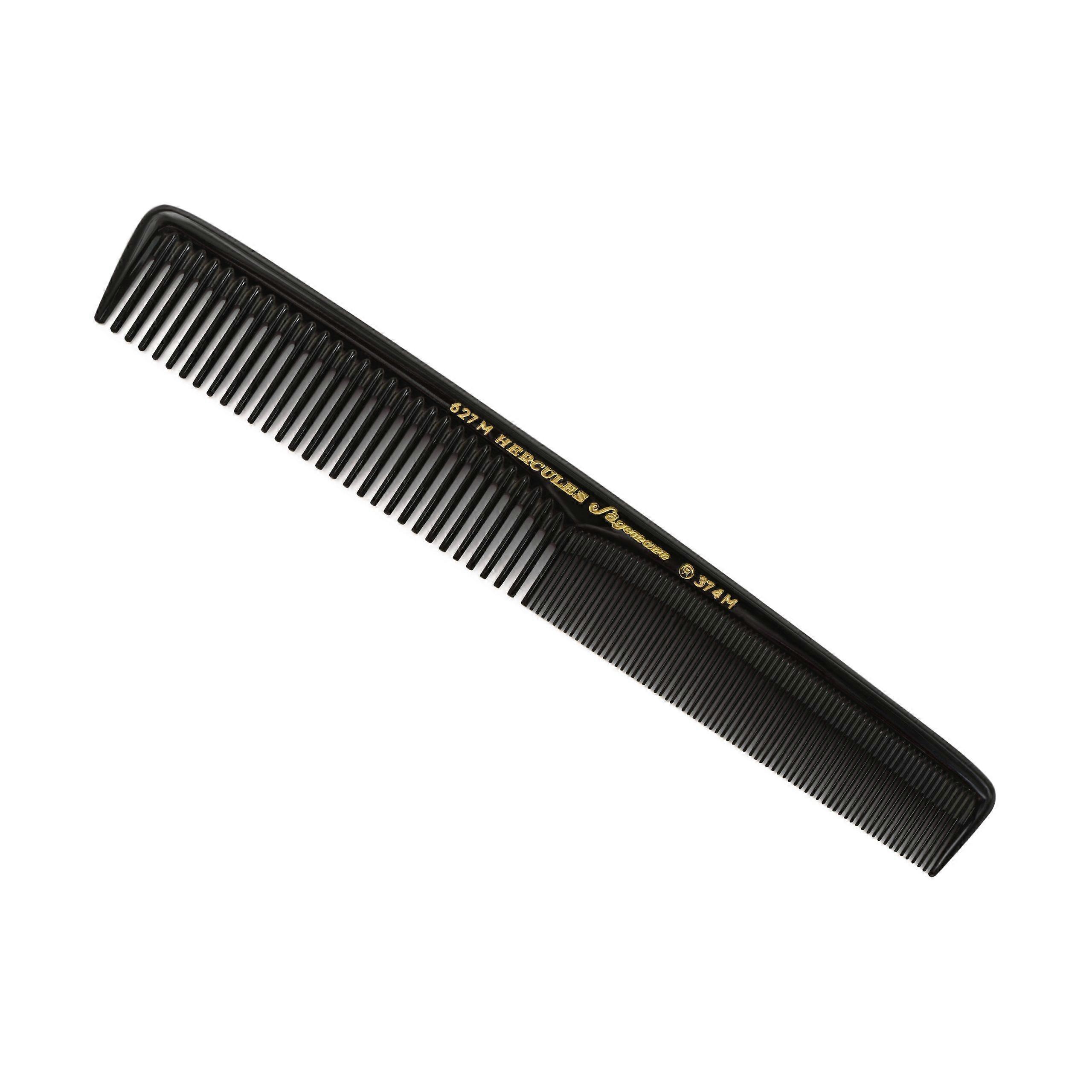 Ergonomic Natural Rubber Comb Fine Teeth