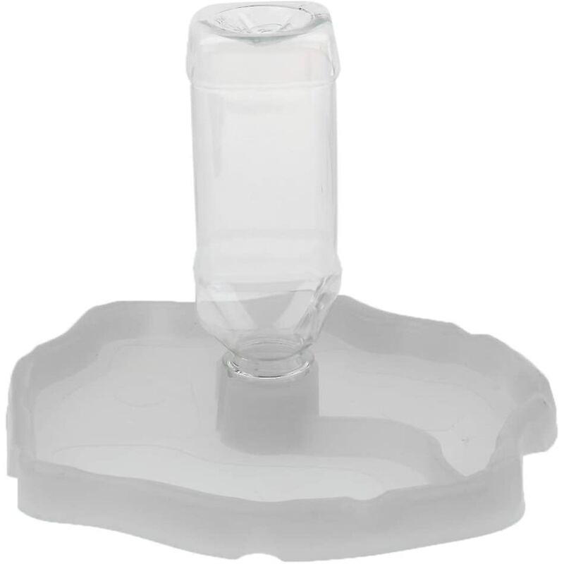 Portable Water Dispenser with Plastic Dish Drinker for Reptile Turtle Gecko - 1