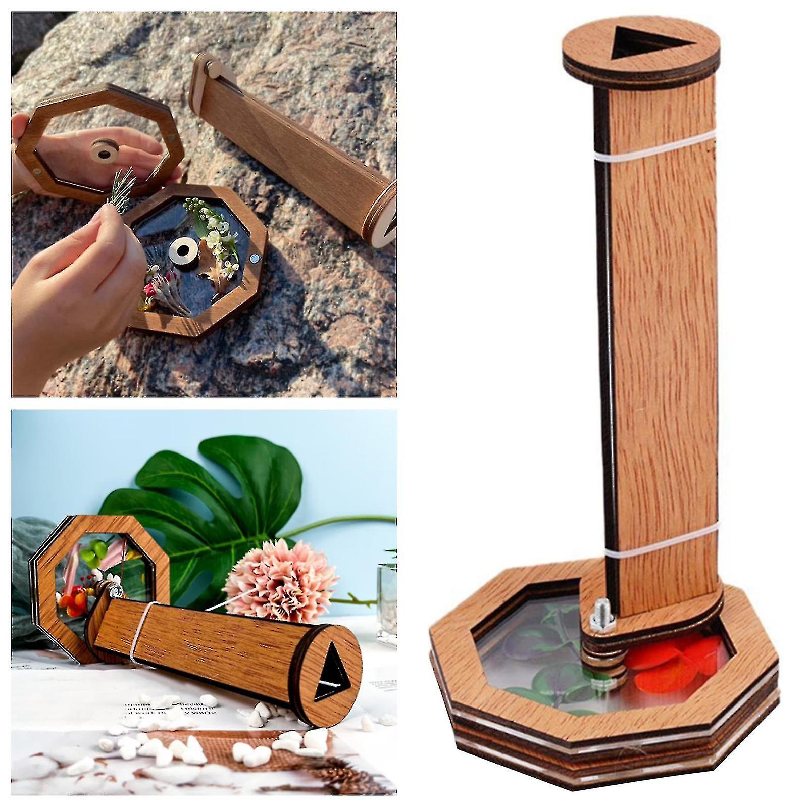 Diy Kaleidoscope Kit Rotating Kaleidoscope Toys Kaleidoscope Assembly Set