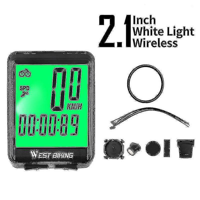 Waterproof Bicycle Computer Wireless MTB Bike Cycling Odometer Stopwatch Speedometer Watch LED Digital Rat