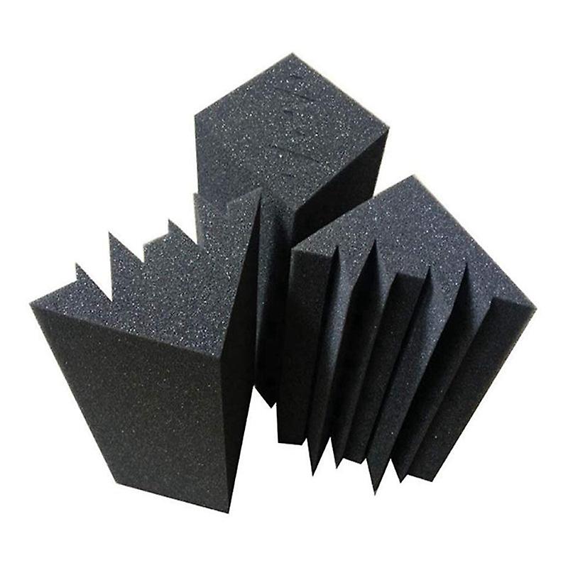 16 Pack Acoustic Panels Soundproofing Foam Acoustic Tiles Studio Foam Sound Wedges 12 X 12 X 24 Cm