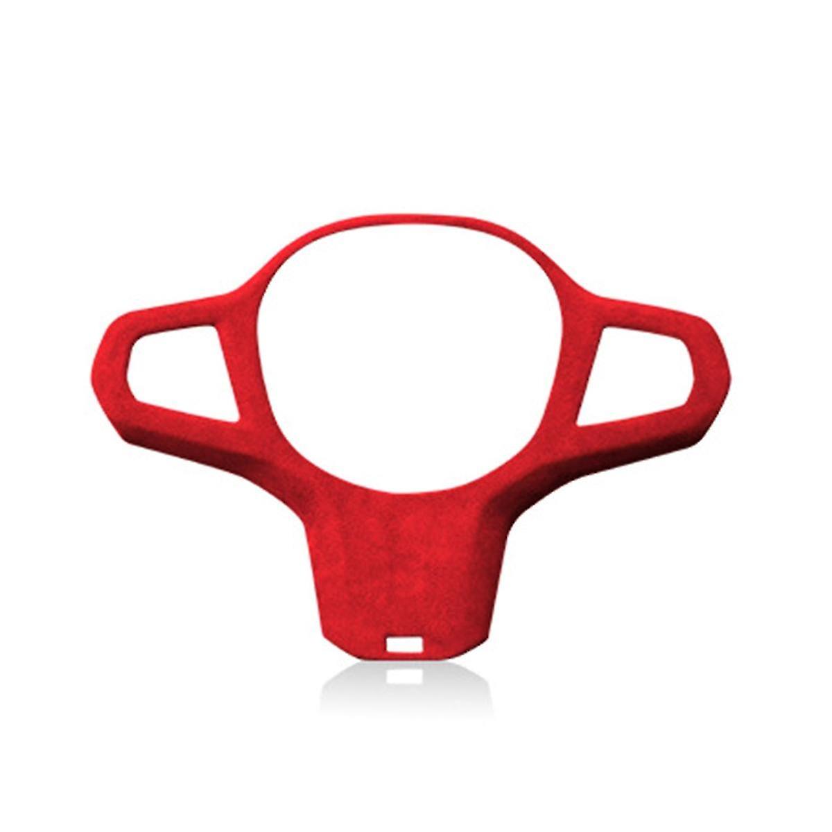 Für 19-22 X5 Leder Lenkradverkleidung Abdeckung Lenkradverkleidung Modifikation Aufkleber Big Red