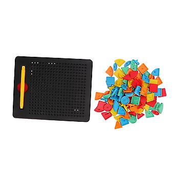 s Drawing Board Magnetic Stylus Hand Eye Coordination Color Cognition Magnetic Travel Games for Kids