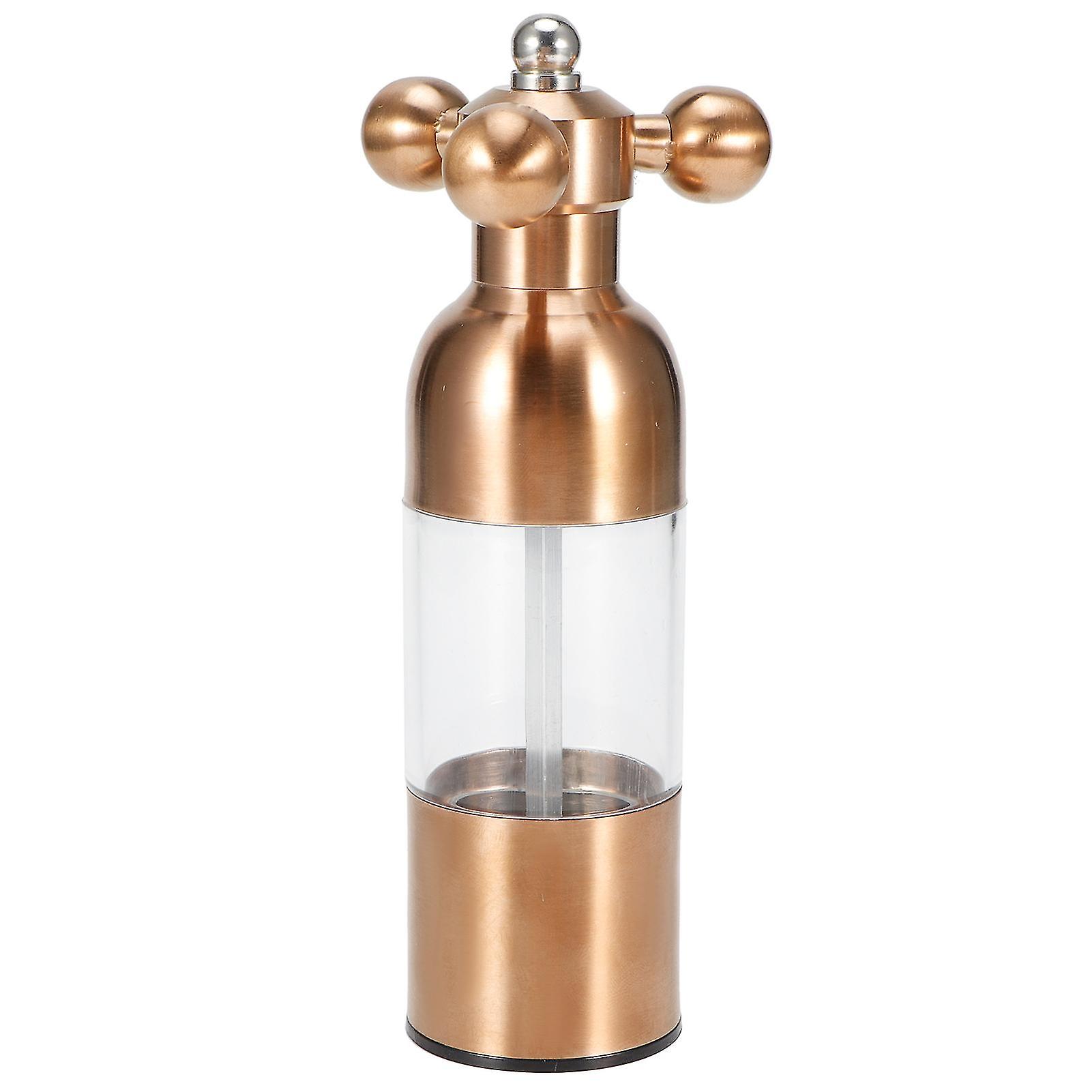Stainless Steel Pepper, Salt and Spice Grinder, Kitchen Utensil for Cooking, Rose Gold