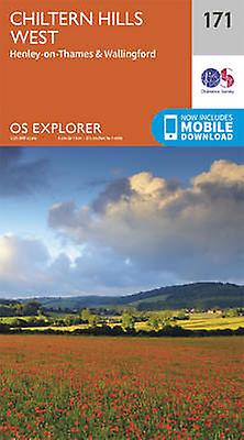 Chiltern Hills West Map | Henley-on-Thames & Wallingford | Ordnance Survey | OS Explorer Map 171 | England | Walks | Hiking | Maps | Adventure