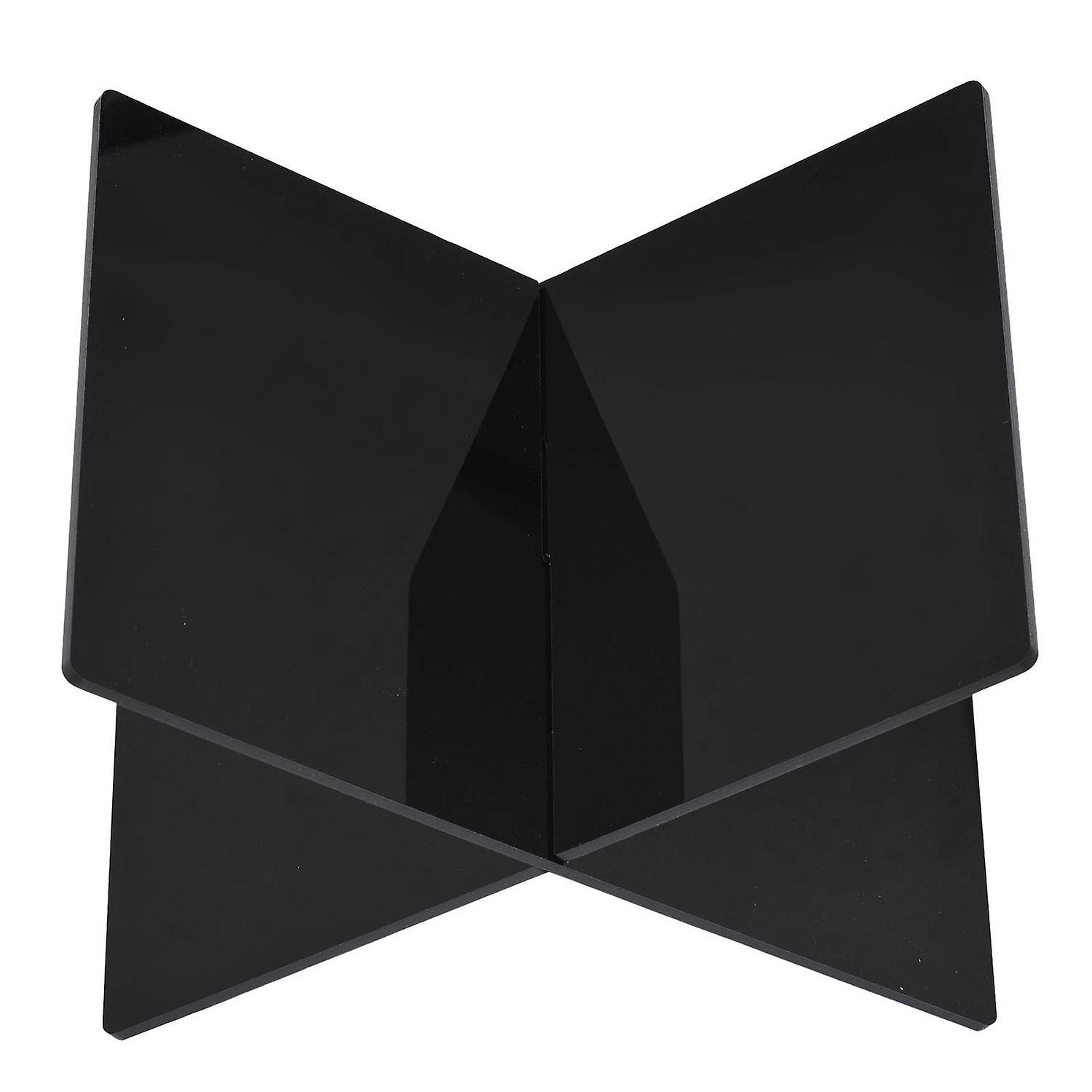 Acrylic Book Stand Displaying Shelf X-Shaped Book Rack for Opening Books