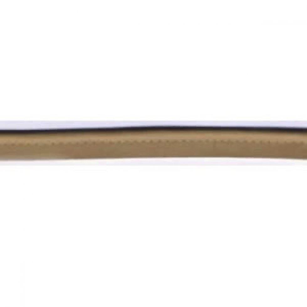 Minerva 12mm Imitation Leather Piping Cord Beige - per metre