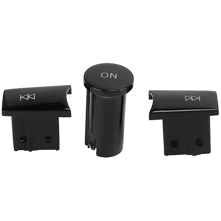 3Pcs set Radio Volume Adjust Control Button Knob, Elegant Design, Perfect Match, High Reliability, for MercedesBenz C Class 20072009