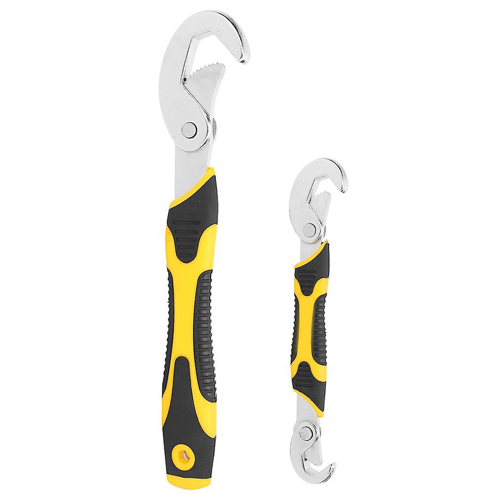 Adjustable multi-functional wrench non-slip grip, suitable for pipes