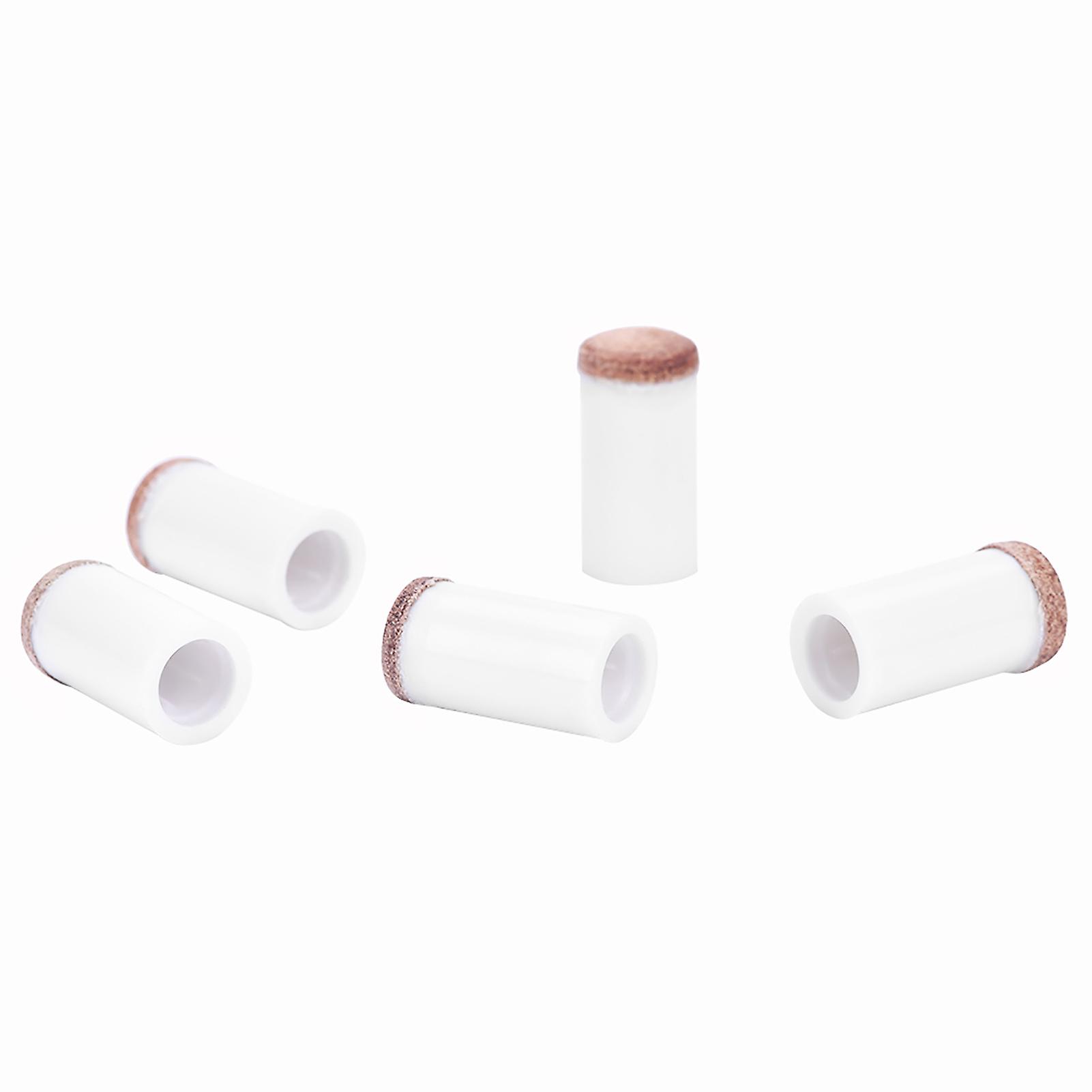 10pcs Billiards Snooker Pool Cue Pole Tip Replacement Parts Tackle Accessory (11mm) Billiards Cue Accessory