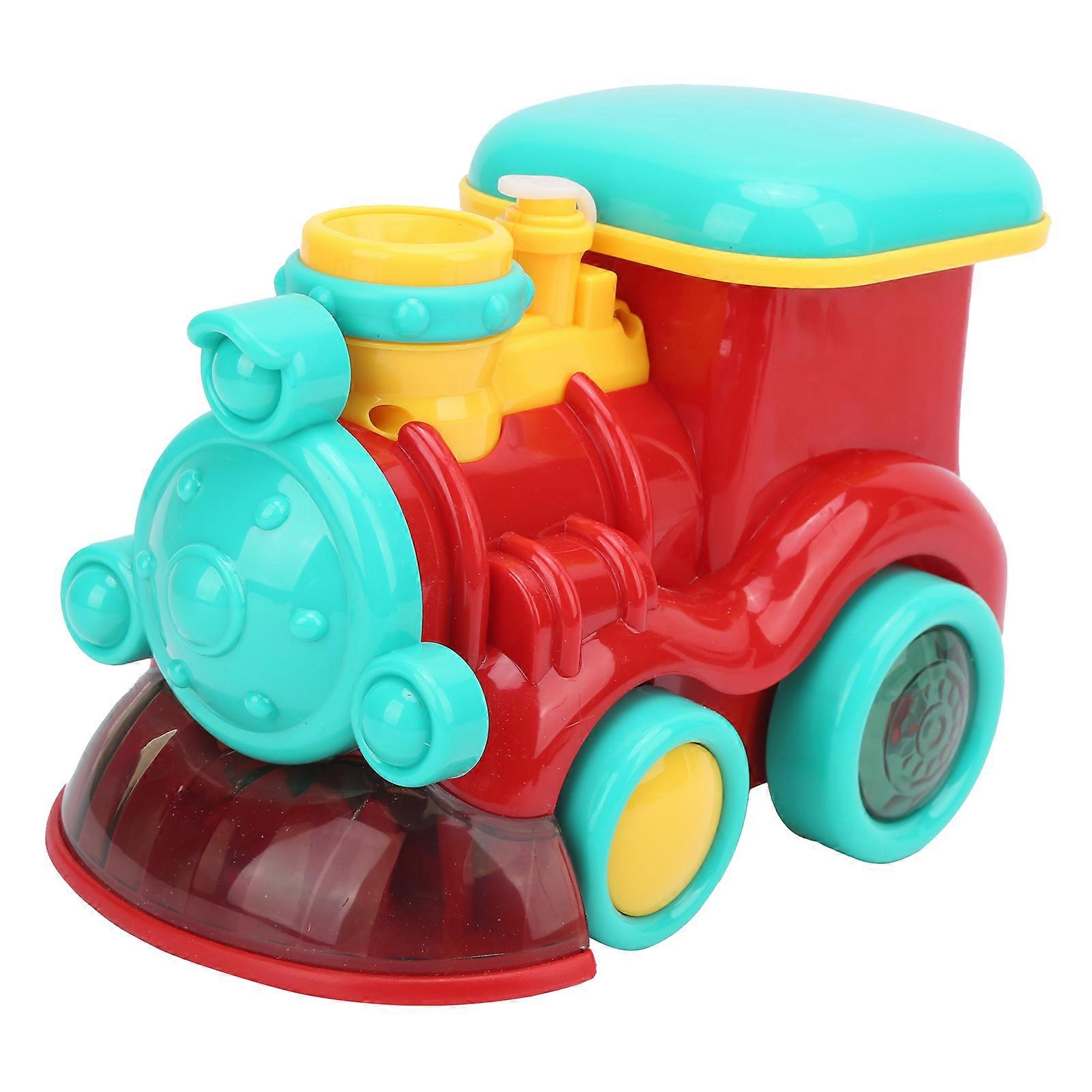 Automatic Bubble Blowing Train Toy for Children