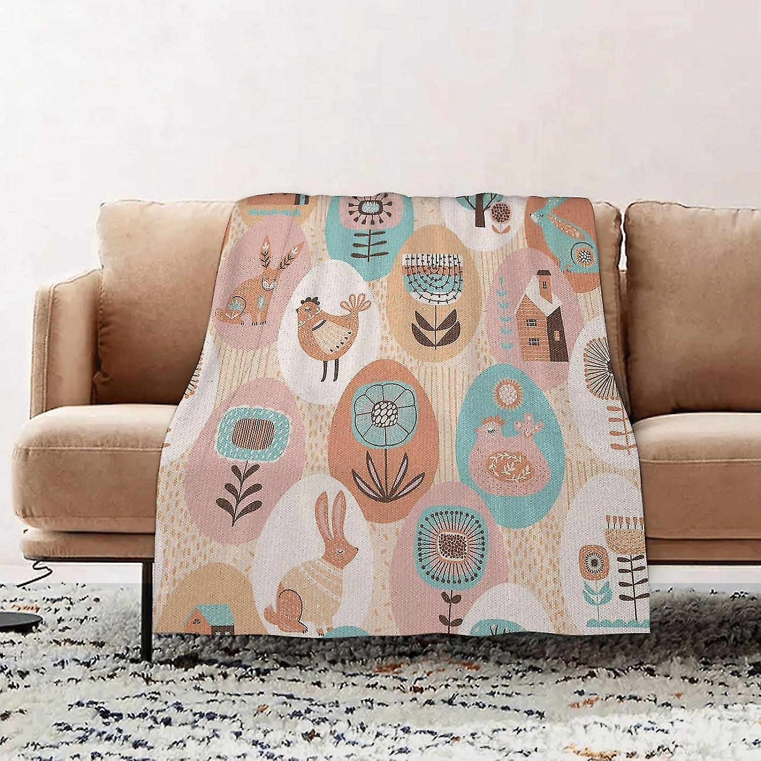 Premium Flannel Throw Blanket - Chevron Surreal Chevron Pattern Geometric Vibrant Colored Al Illustration.m Flannel Blanket Sofa Throw, Blanket Fluffy