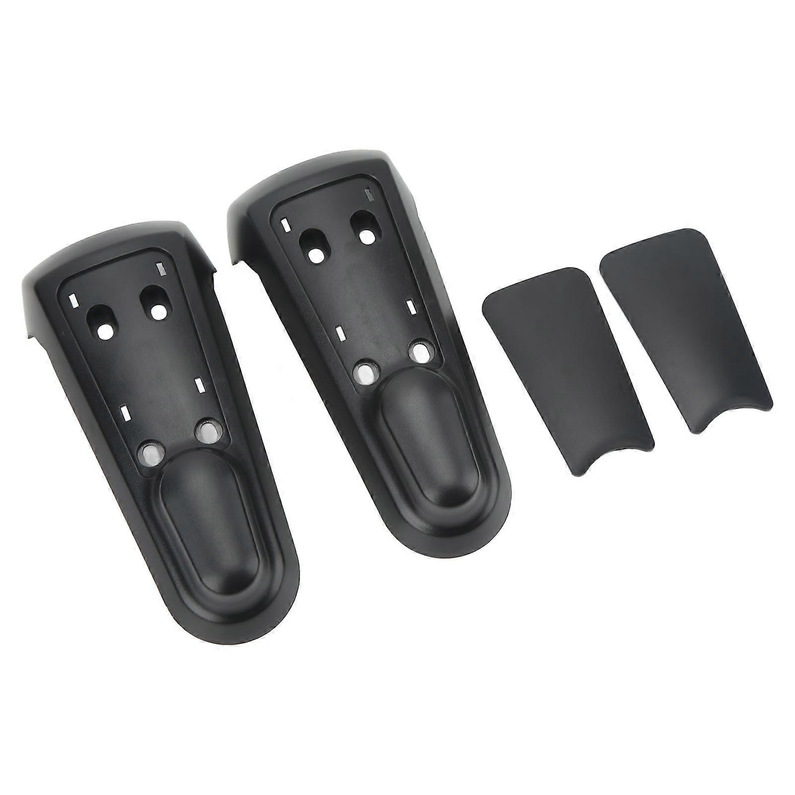 2pcs Front Fork Protector Covers Plastic Lightweight Front Fork Shell Replacement for Ninebot ES Series Scooter Front Fork Plastic Guard
