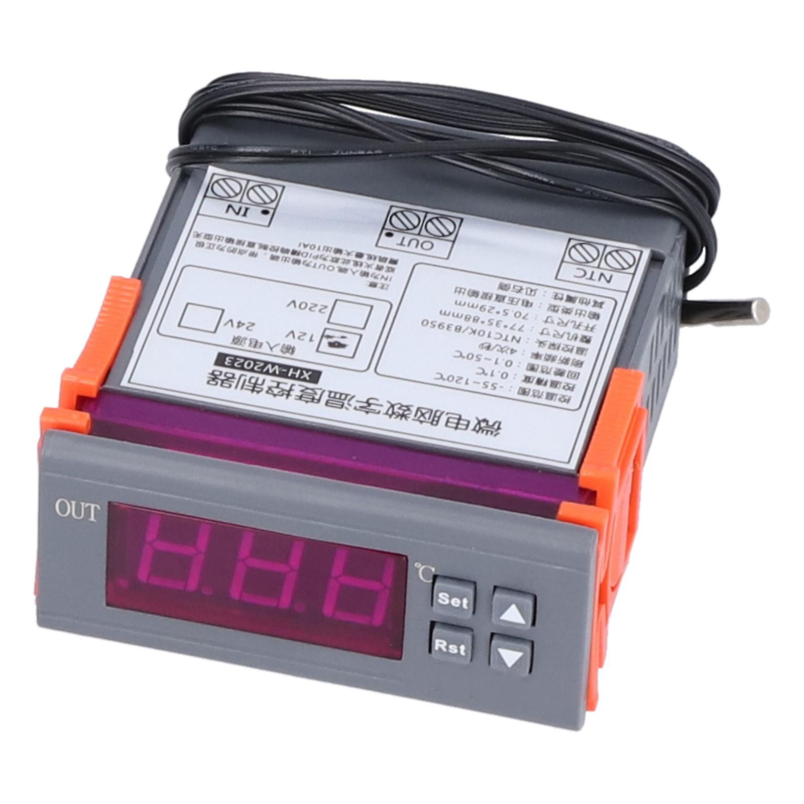 DC 12V Electric Digital Adjustable PID Temperature Controller XHW2023