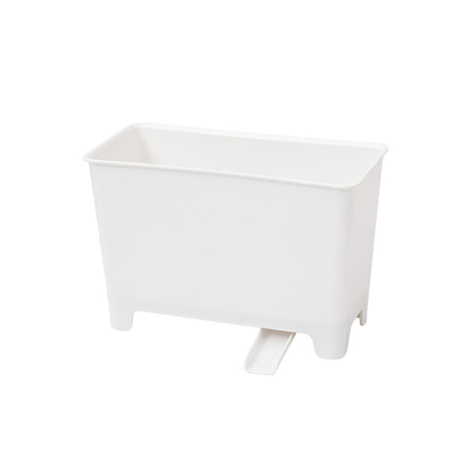 Large Capacity Garbage Basket Quick Drainage Plastic Practical 180 Degree Guiding Gutter Sink Basket