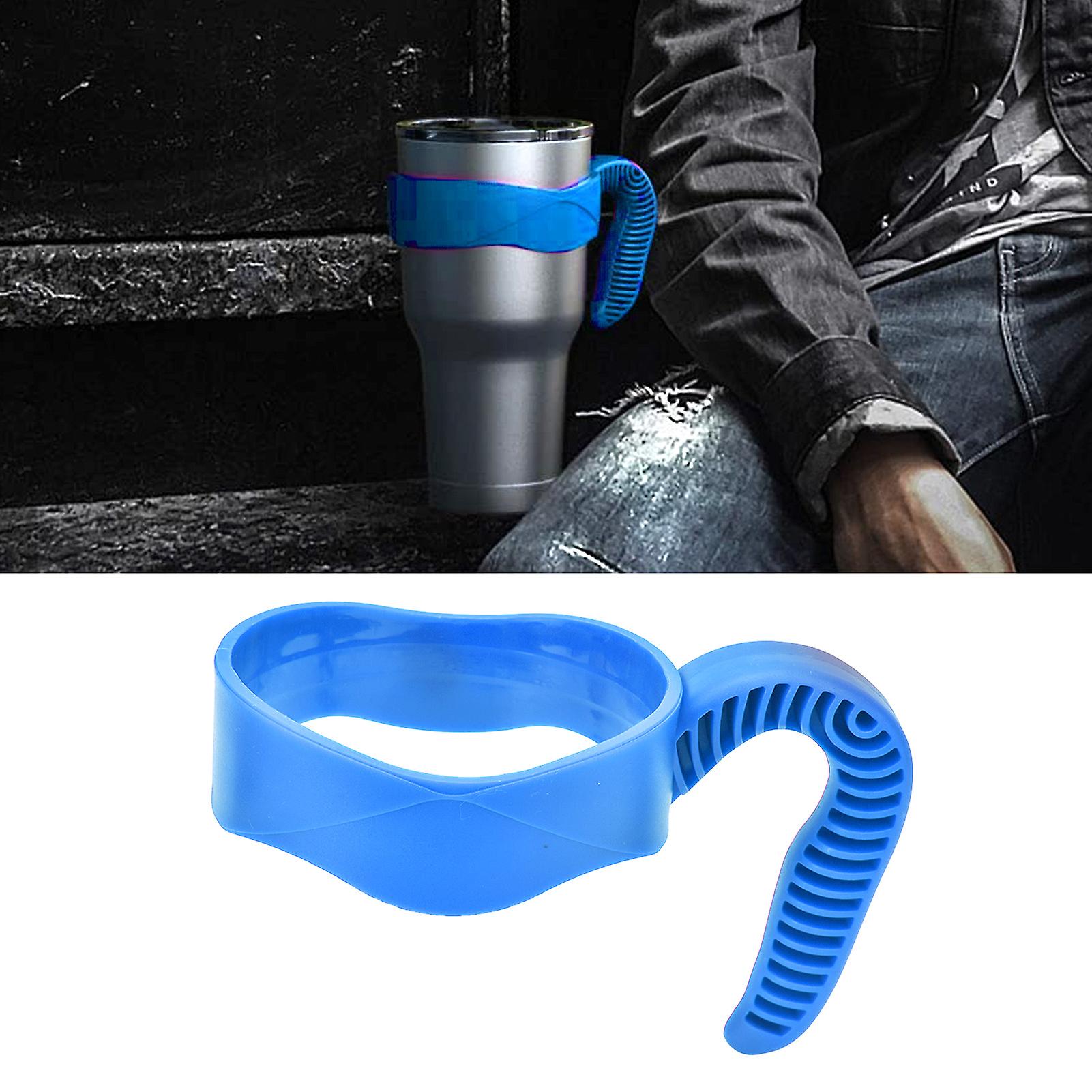 Mug Handle Plastic Ergonomic Jug Carrier Handle for 20oz‑30oz Jugs Bottles and Most Other TumblersBlue 